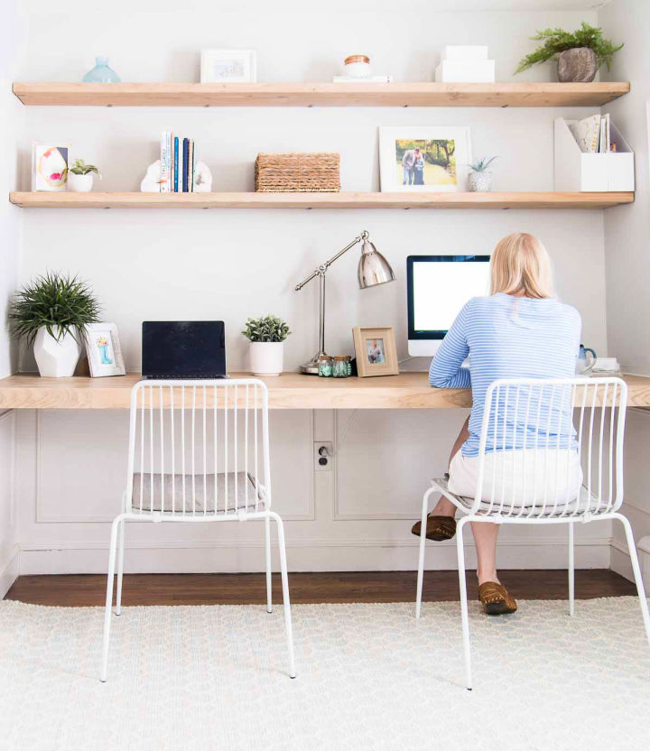 25 DIY Floating Desk Ideas How To Build a Floating Desk