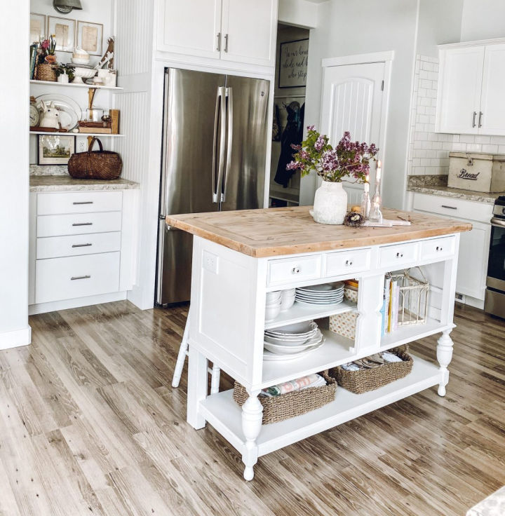 40 Free DIY Kitchen Island Plans and Ideas
