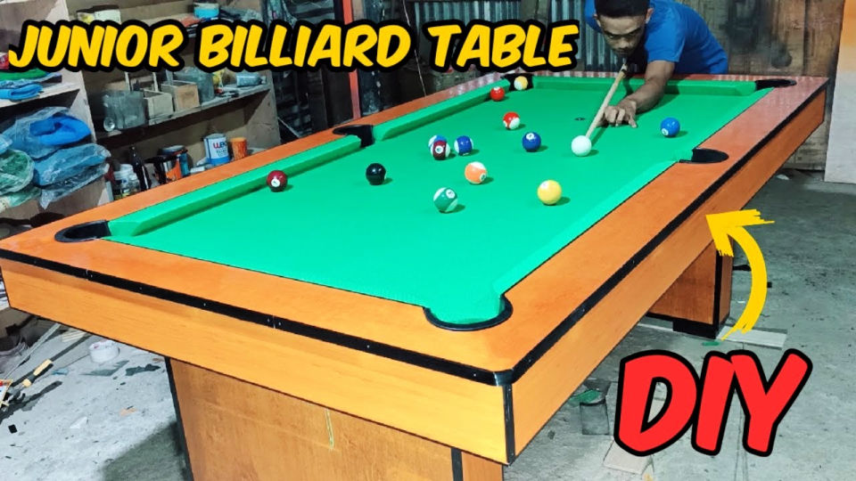 25 Free DIY Pool Table Plans Build Your Own Pool Table