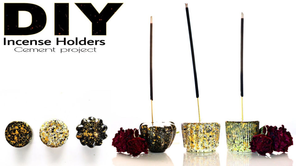 25 Homemade DIY Incense Holder Ideas To Make