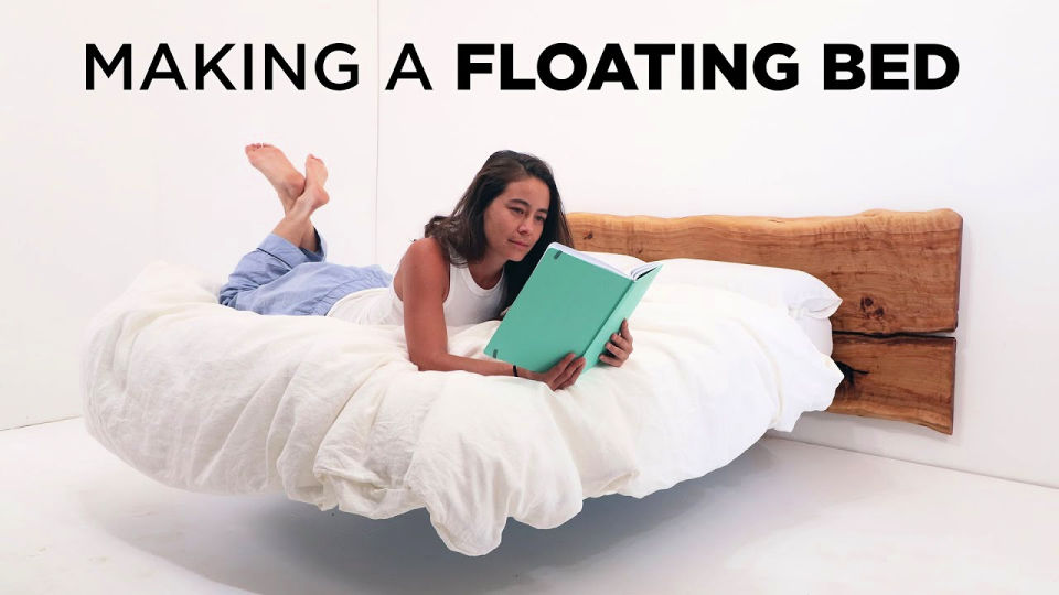 25 Free DIY Floating Bed Frame Plans and Ideas