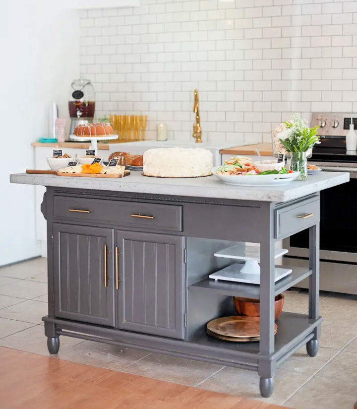 40 Free DIY Kitchen Island Plans and Ideas