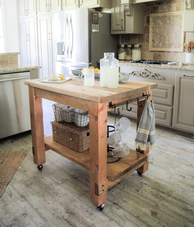 40 Free DIY Kitchen Island Plans and Ideas