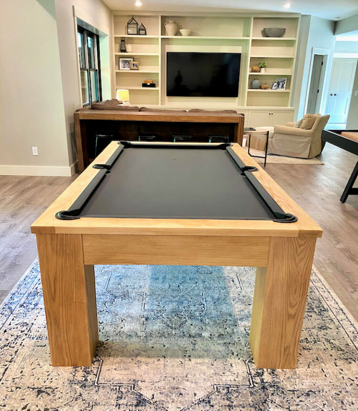 25 Free DIY Pool Table Plans Build Your Own Pool Table