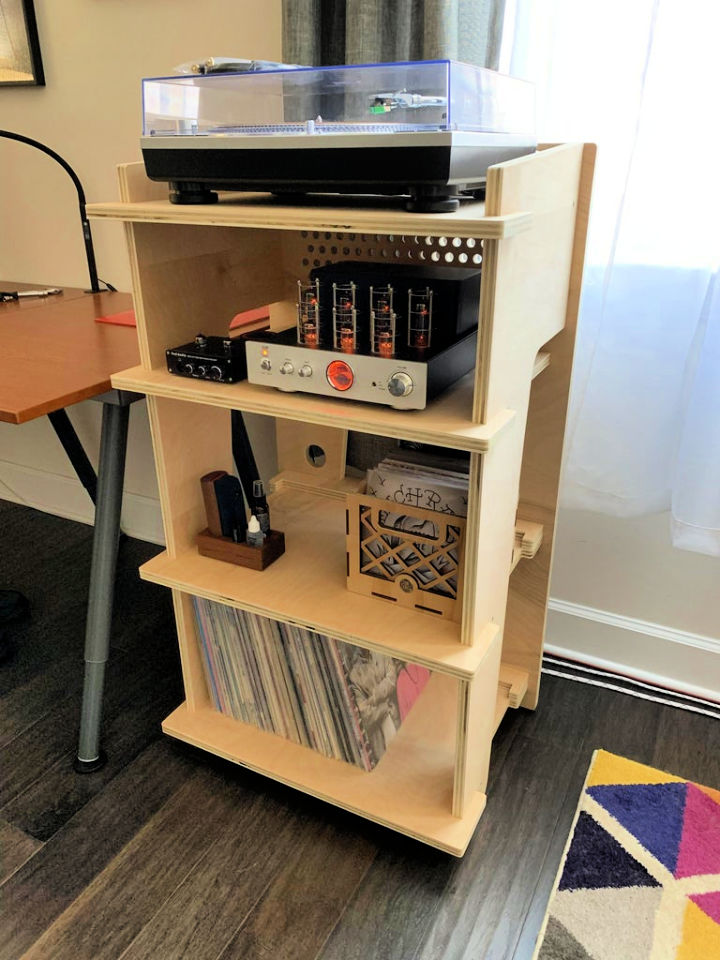 25 Free DIY Record Player Stand Plans