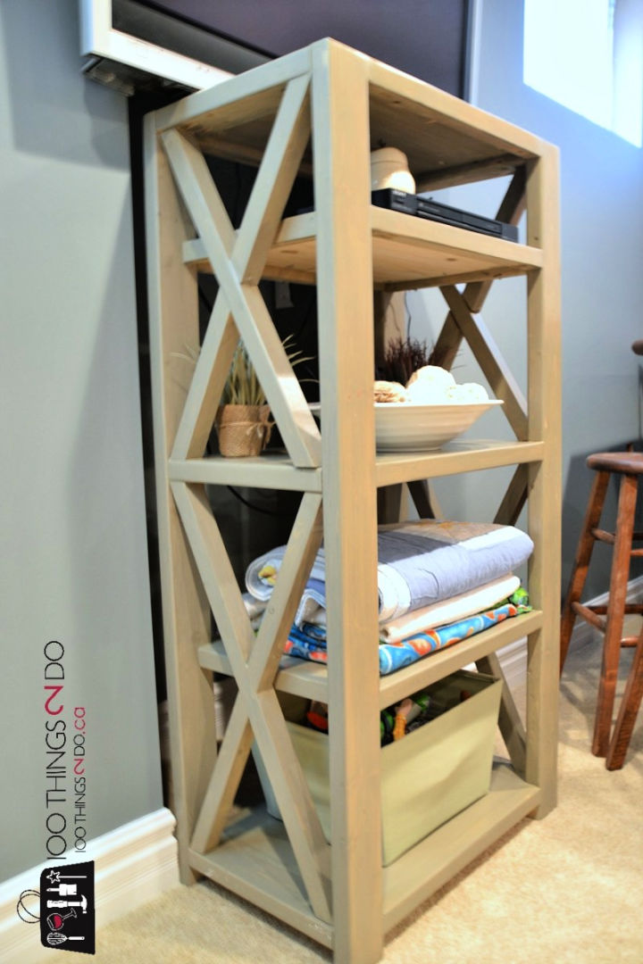 40 Free DIY Bookshelf Plans and Ideas: Build a Bookcase