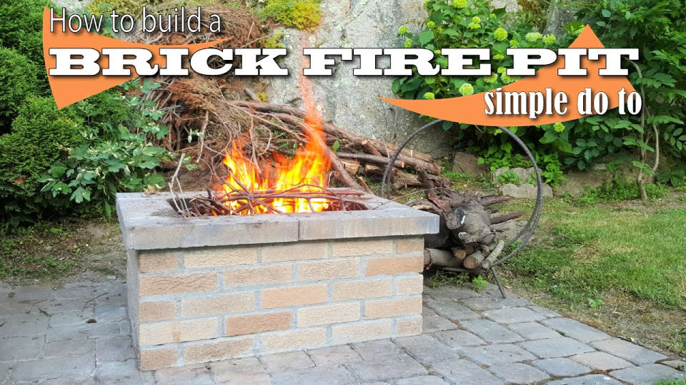 25 DIY Brick Fire Pit Ideas Build a Fire Pit with Bricks