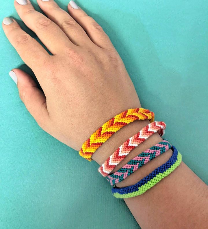 How to Make a Chevron Friendship Bracelet 25 Free Pattern