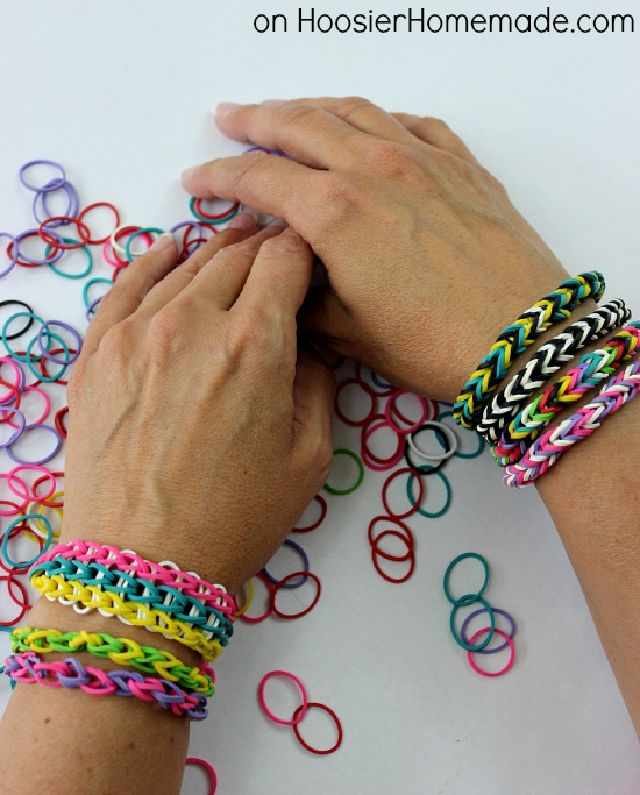 How to Make Rubber Band Bracelets 25 Bracelet Patterns