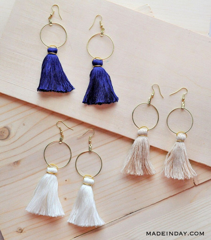 DIY Tassel Earrings: 25 Easy Ideas to Make Your Own