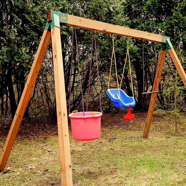 25 Free DIY Swing Set Plans Learn Building a Swing Set