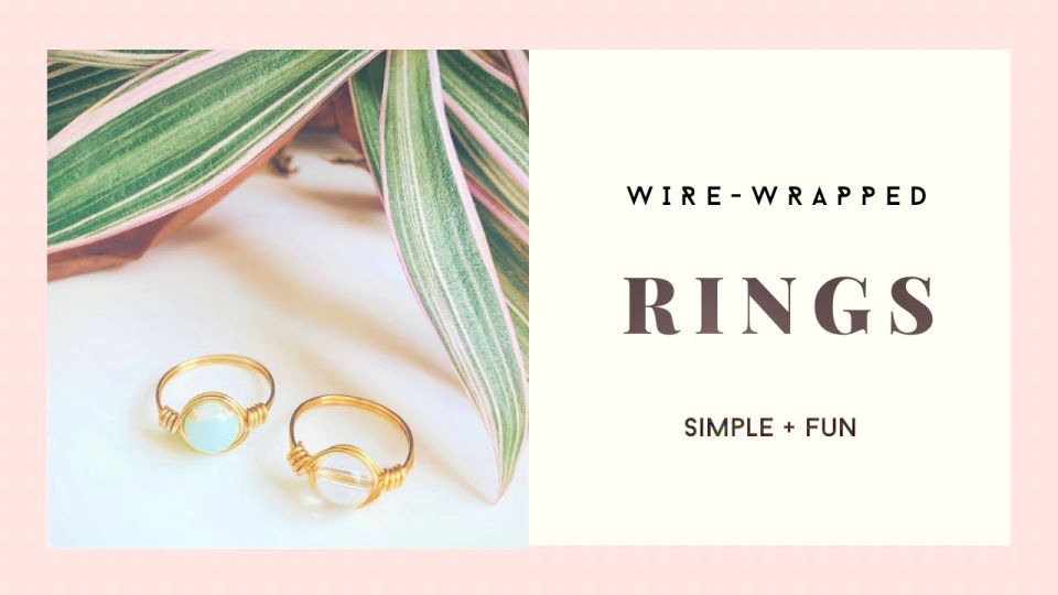 30 DIY Wire Wrapped Rings Easy Ring Making Tutorial