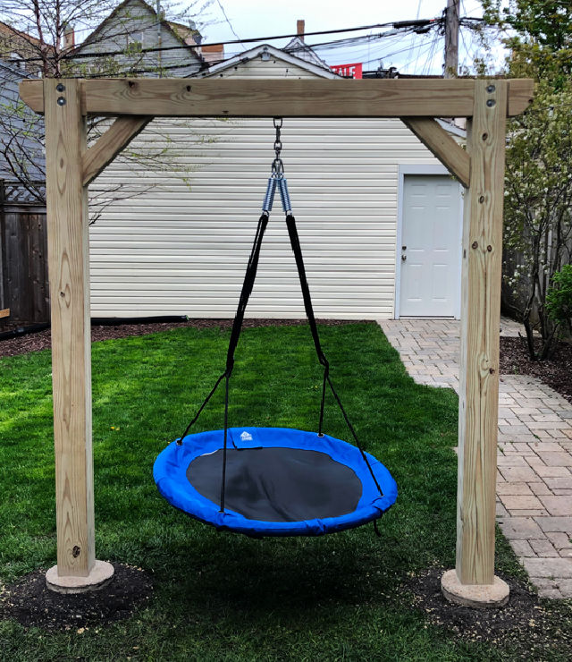25 Free DIY Swing Set Plans Learn Building a Swing Set