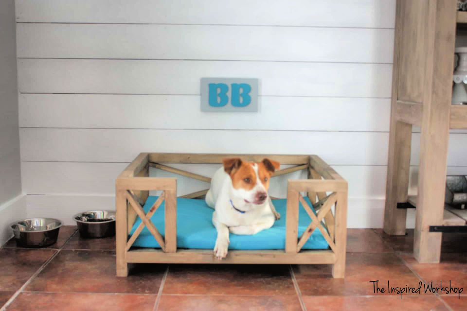 15 Free DIY Raised Dog Bed Plans