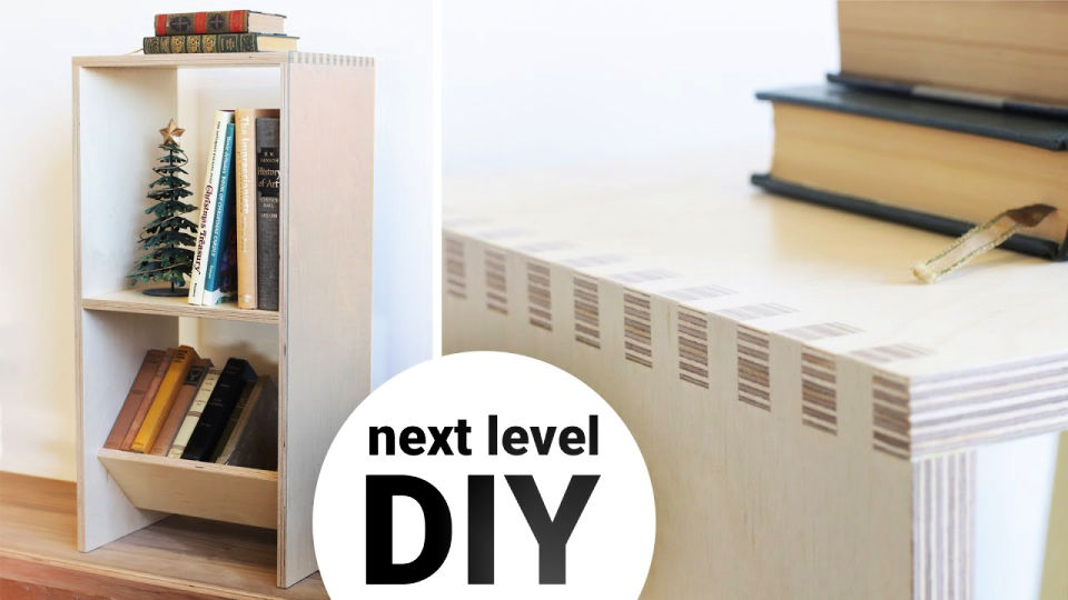 25 Free DIY Plywood Bookshelf Plans {DIY Plywood Shelves}