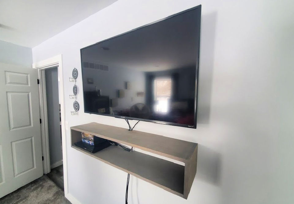 25 DIY Floating TV Stand Plans DIY Entertainment Center