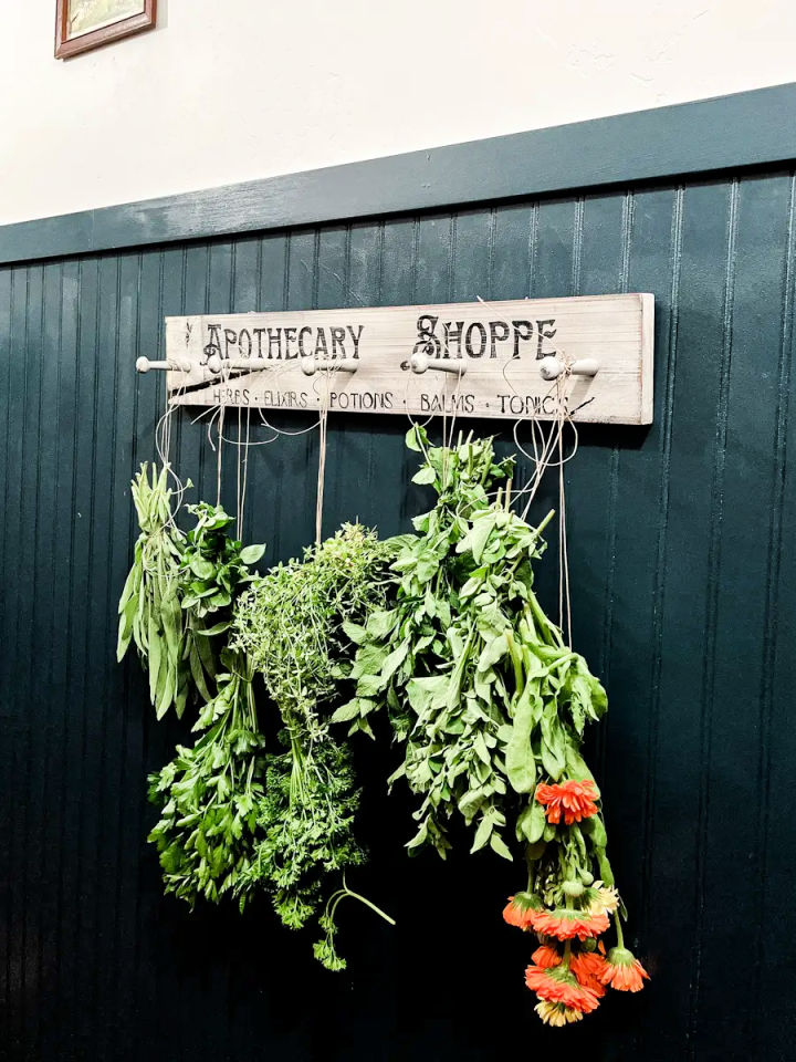 Vegetable Drying Rack Ideas 25 Homemade DIY Herb Drying Rack Ideas
