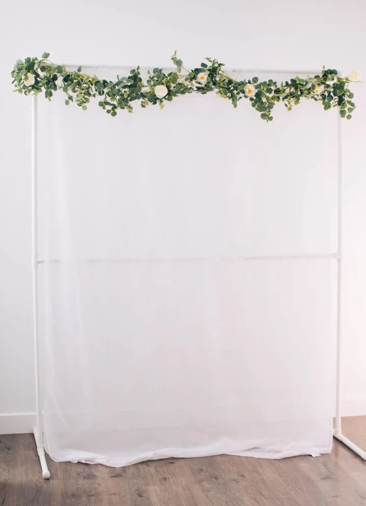 20 DIY PVC Backdrop Stand Ideas Make PVC Pipe Backdrop