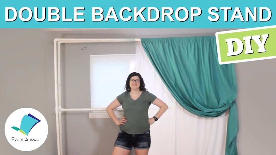 20 DIY PVC Backdrop Stand Ideas Make PVC Pipe Backdrop