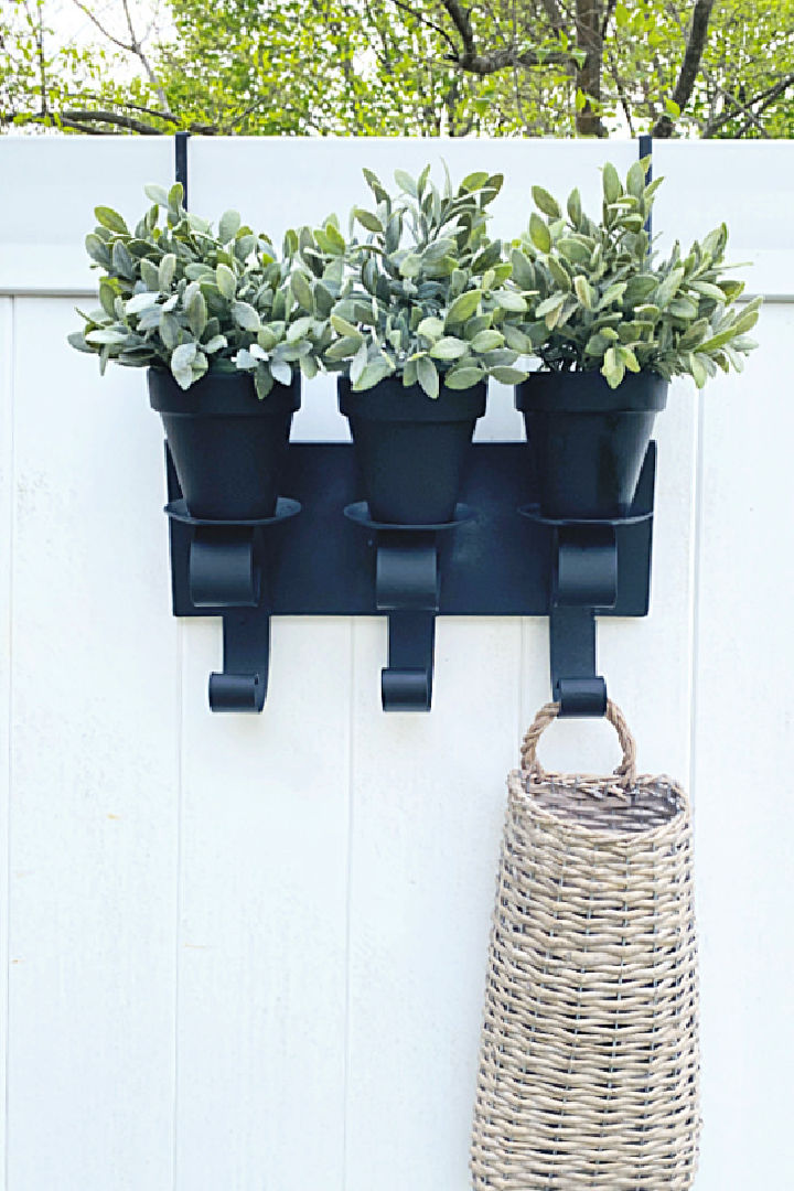 25 DIY Fence Planter Ideas Make Your Own Fence Planters