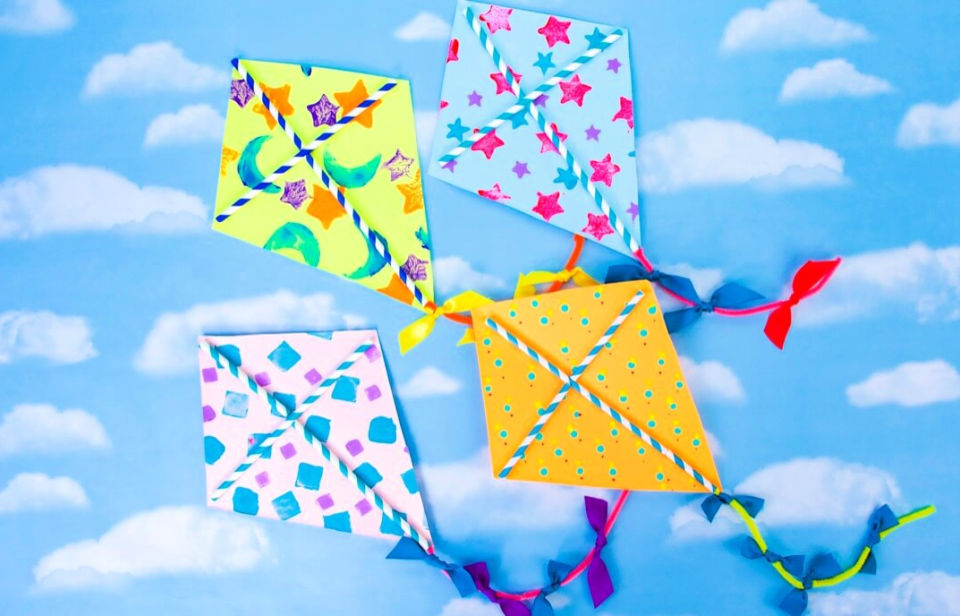 25 Easy Kite Crafts for Kids DIY Kite Ideas to Make