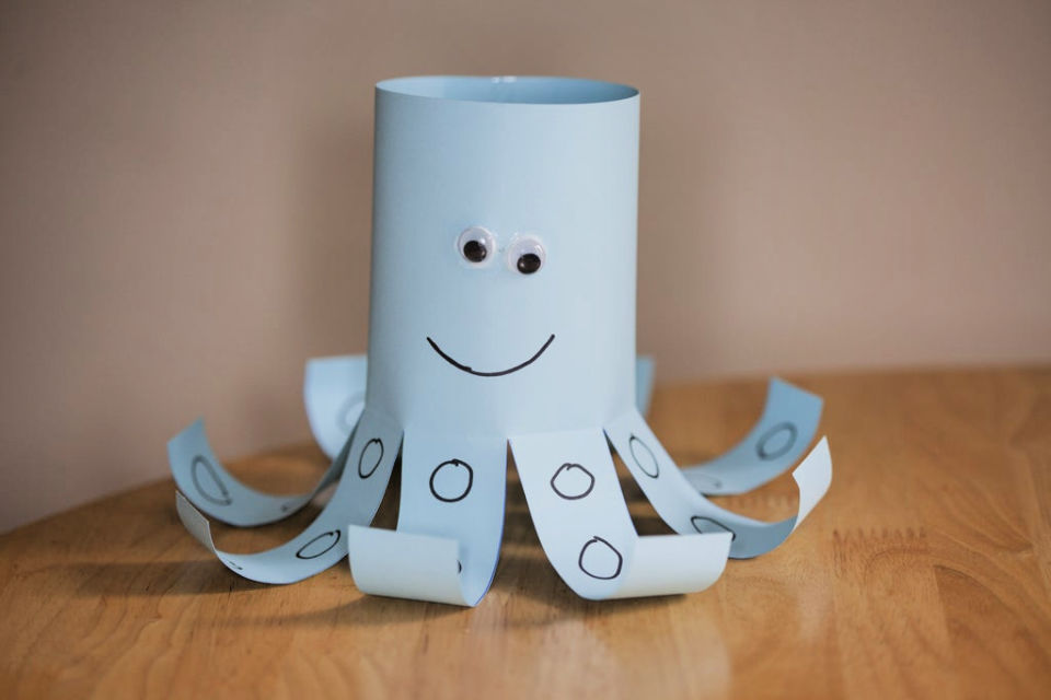 25 Octopus Crafts and Arts for Preschoolers & Toddlers