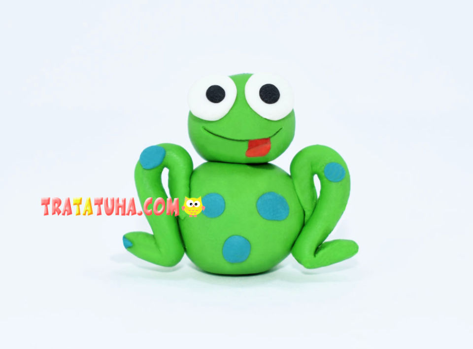 25 Easy Clay Frog Sculptures: How To Make a Clay Frog