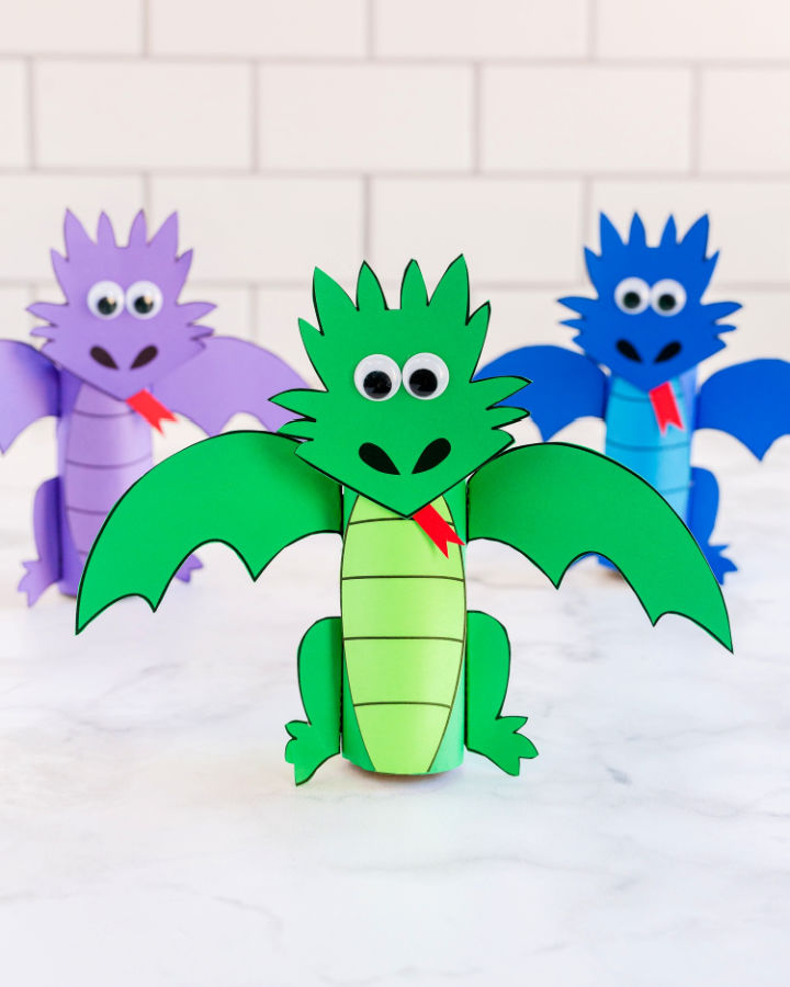 25 Easy DIY Dragon Crafts for Kids How To Make a Dragon