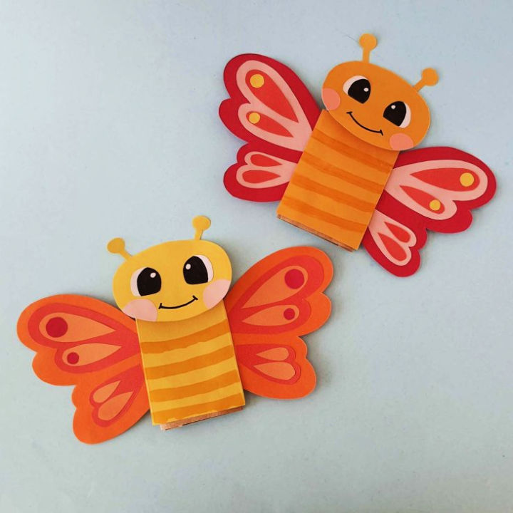 25 Butterfly Crafts for Kids Easy Butterfly Art Projects