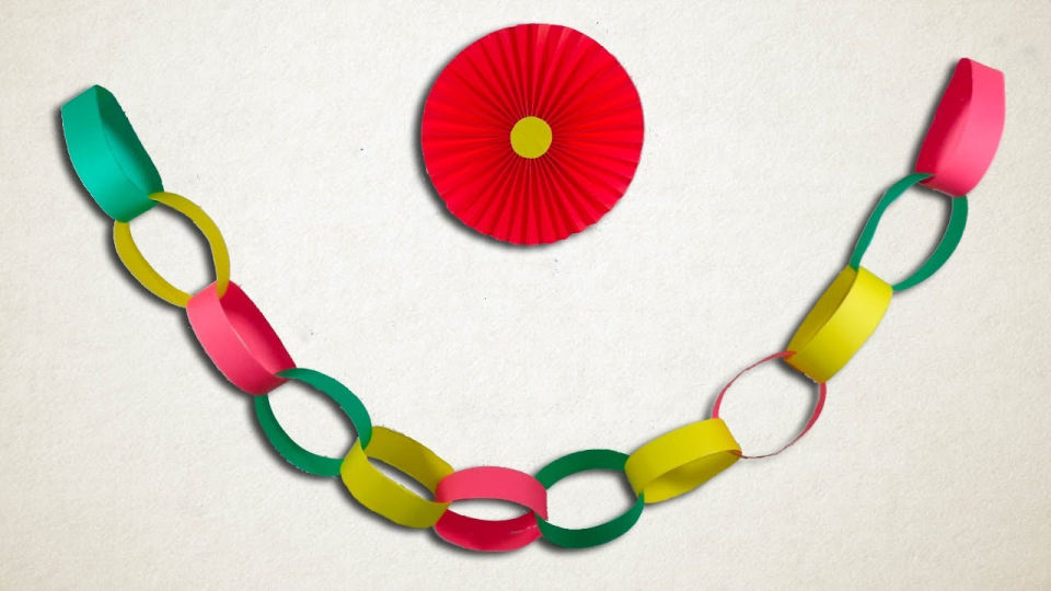 25 DIY Paper Chain Ideas How To Make a Paper Chain