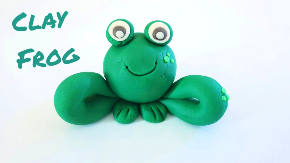 25 Easy Clay Frog Sculptures: How To Make a Clay Frog