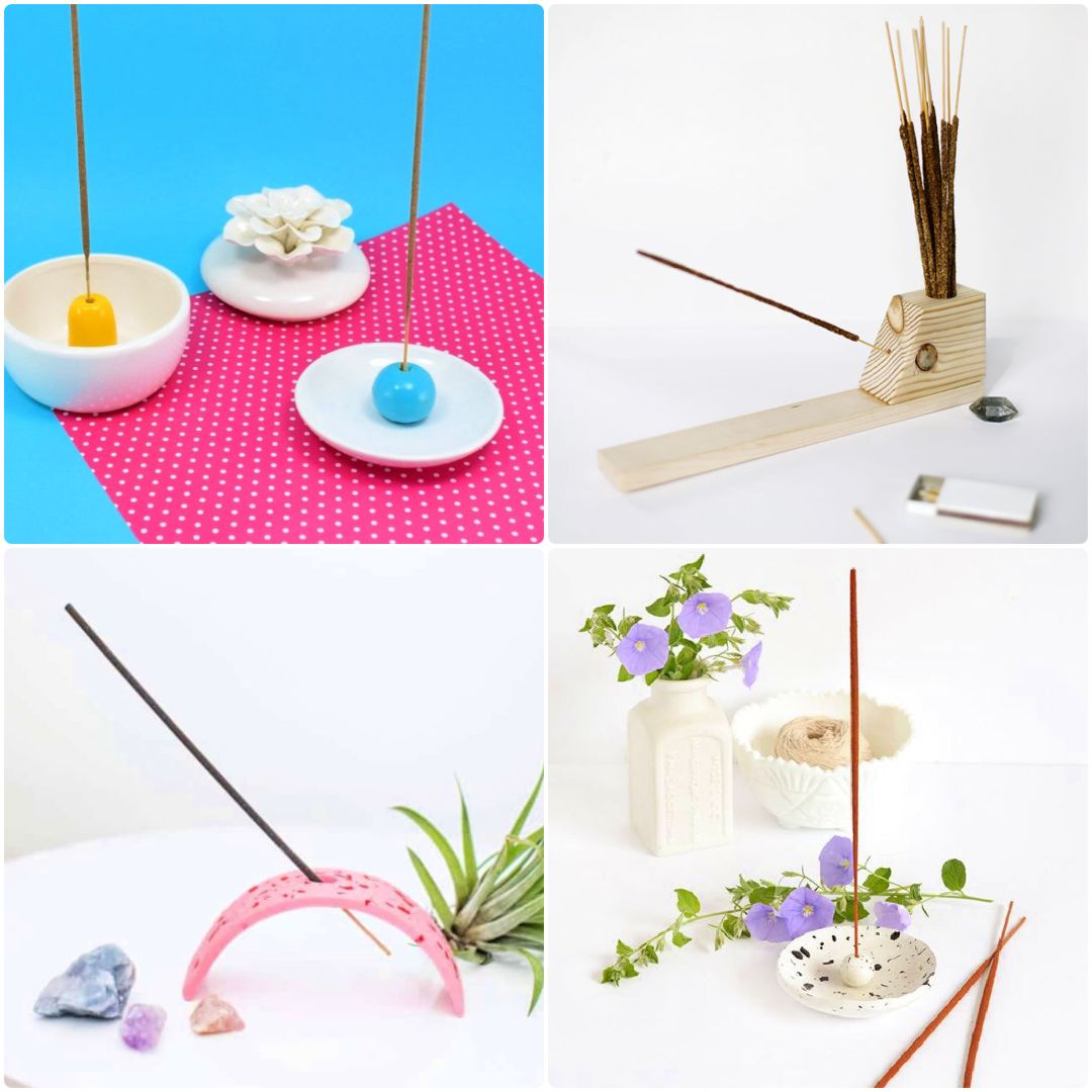 25 Homemade DIY Incense Holder Ideas To Make