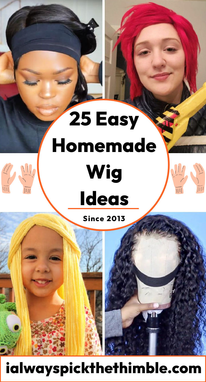 How to Make a Wig 25 Ideas to Make Your Own Wigs