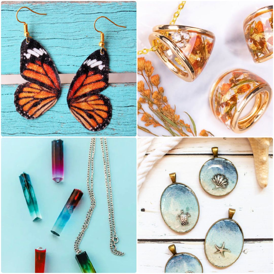 25 Resin Jewelry Making Ideas: How To Make Resin Jewelry