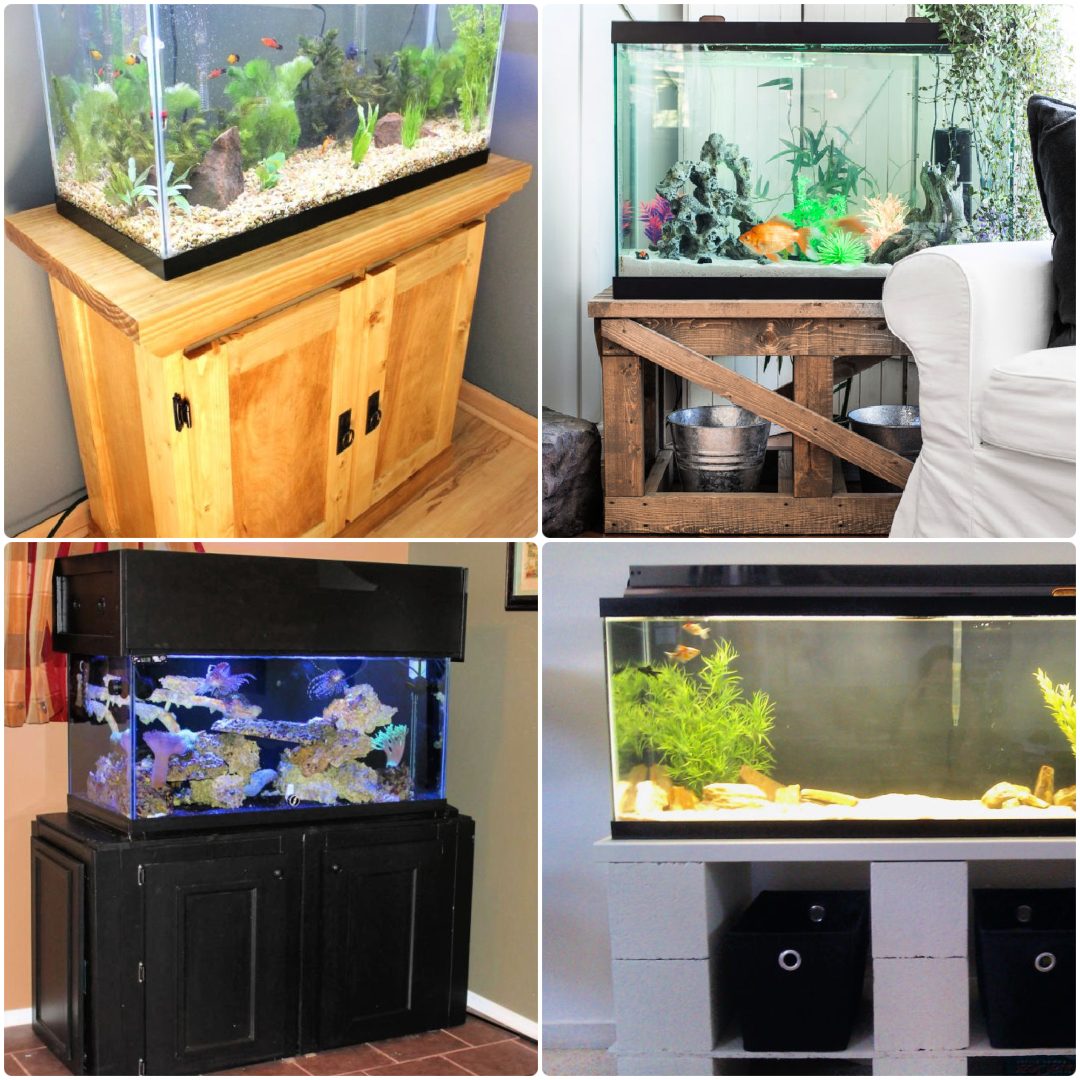 20 Diy Aquarium Stand Plans Build Your