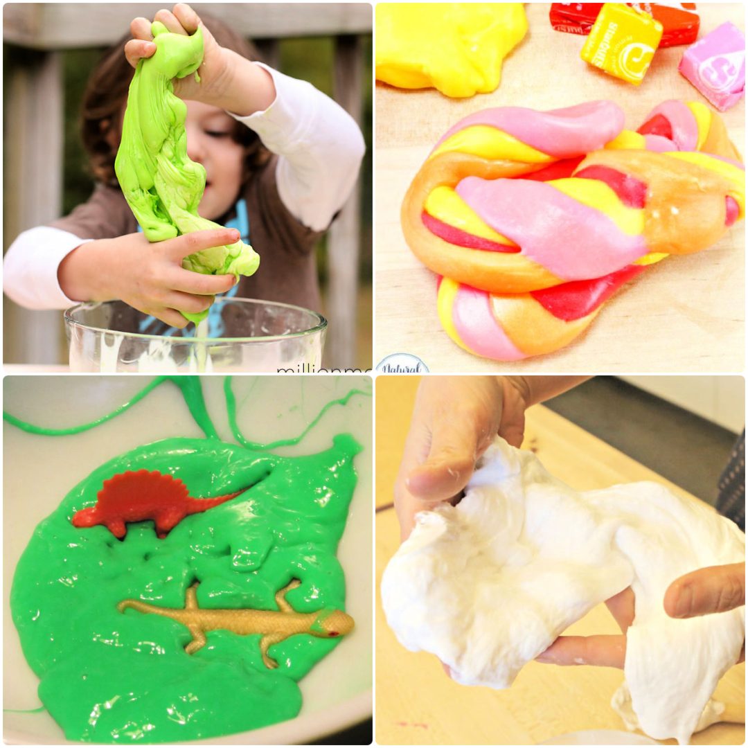 Homemade Silly Putty Recipe and Science Lesson