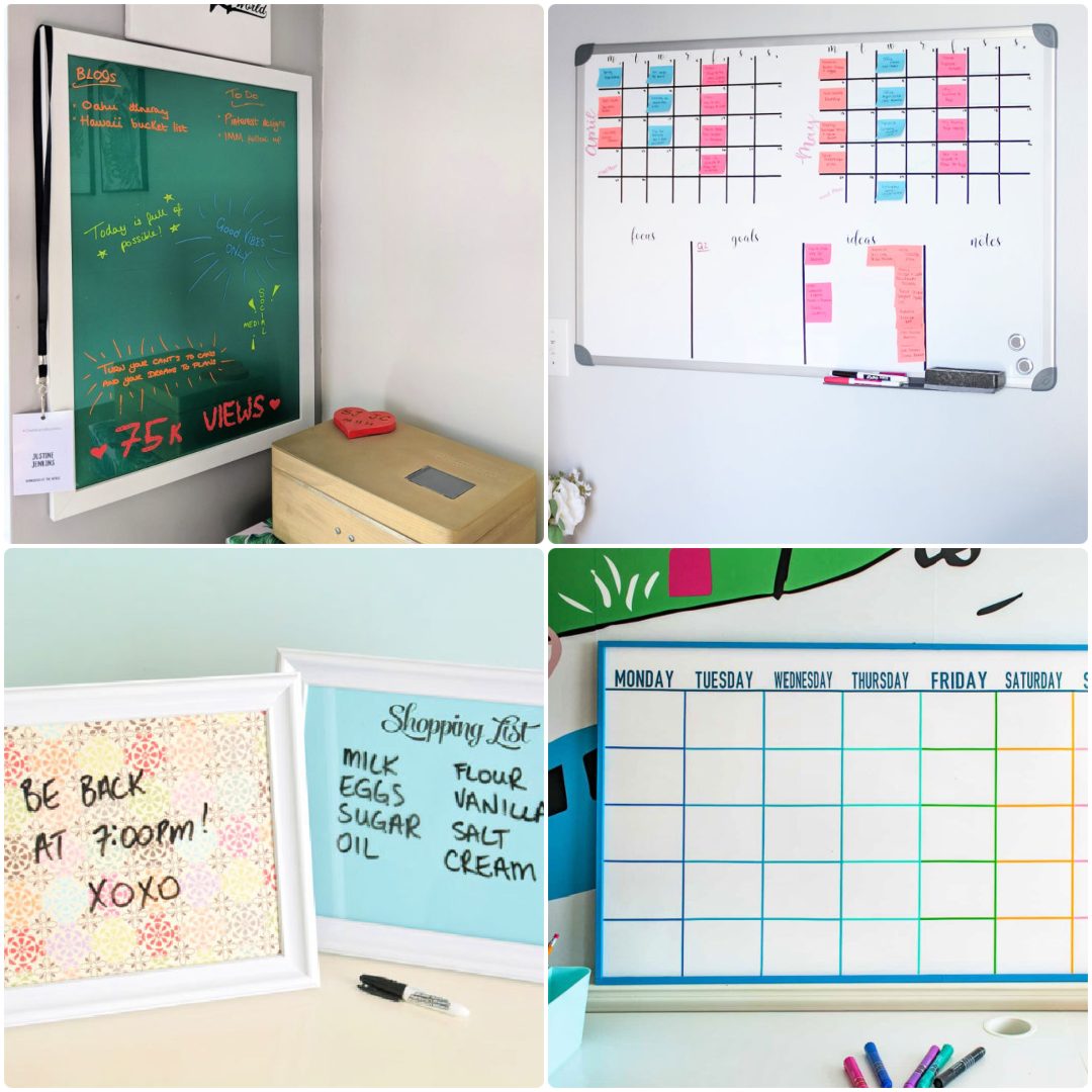 Get Organize Efficiently with Large Whiteboard Dry Erase Calendar