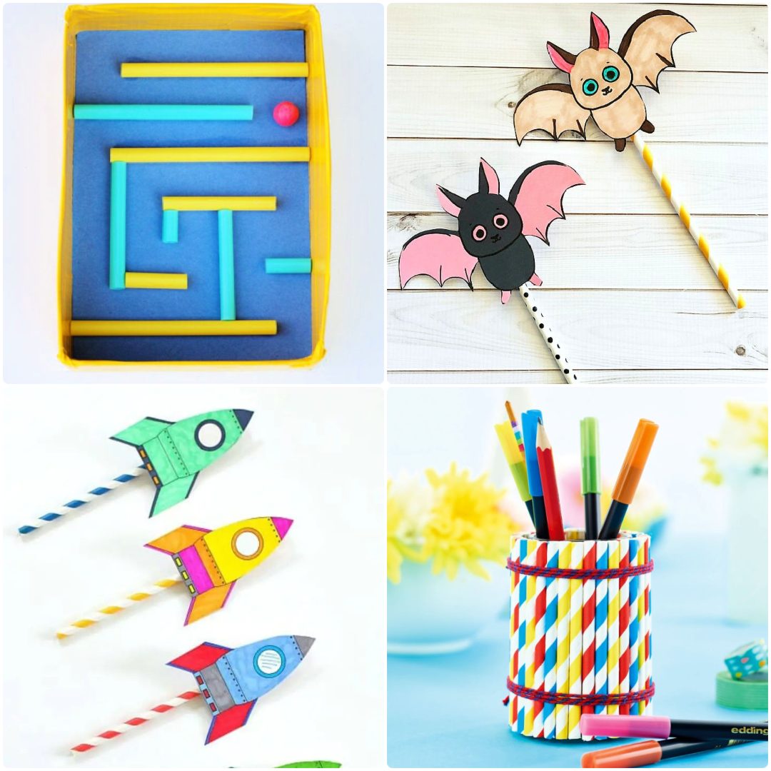Creative Paper Straw Crafts for Endless Fun