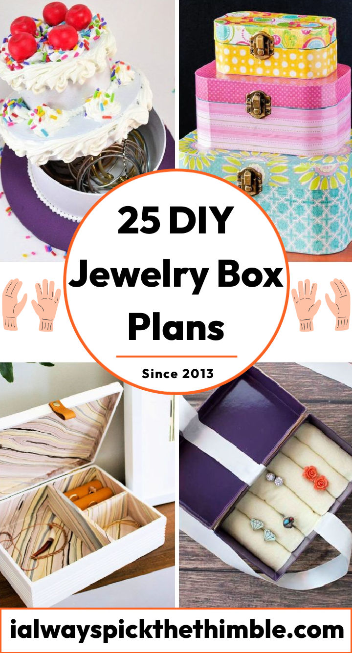 25 Free DIY Jewelry Box Plans Easy Wood Jewelry Box Plan