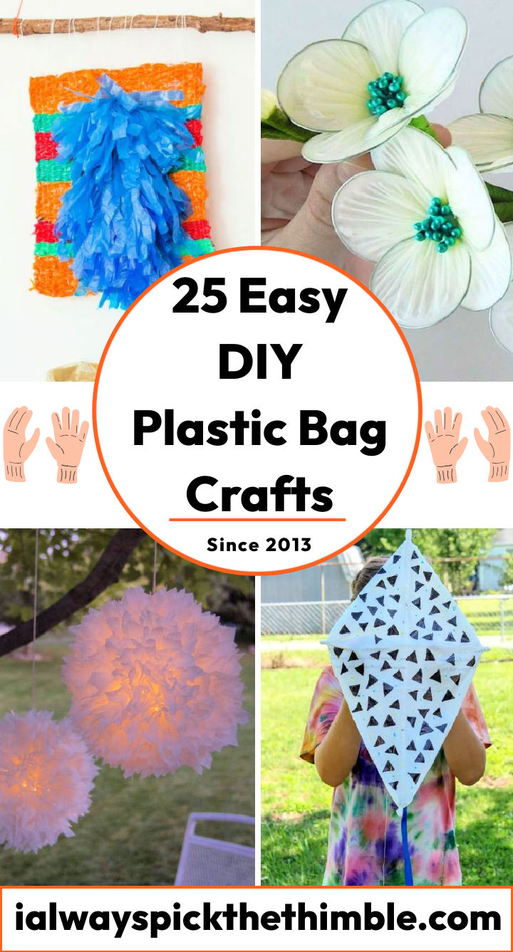 25 Easy Plastic Bag Crafts Things to Make with Plastic Bags