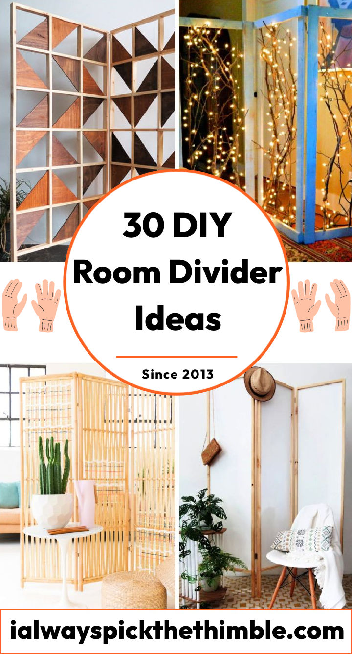 30 Cheap DIY Room Divider Ideas How to Make a Room Divider