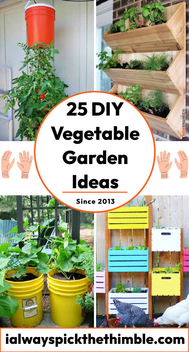 25 Easy DIY Vegetable Garden Ideas To Build 25-easy-diy-vegetable-garden-ideas-to-build